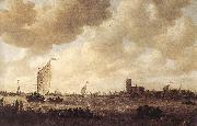 GOYEN, Jan van View of Dordrecht dg oil on canvas